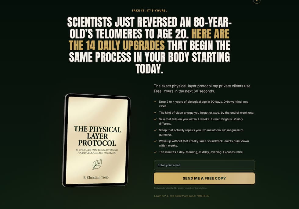 The 14 Daily Upgrades — the Physical Layer Protocol by E. Christian Trejo